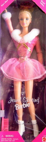 Jewel skating barbie doll - barbie,