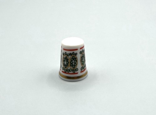 Vintage porcelain thimble - vintage,